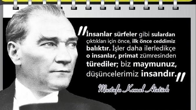 Mustafa Kemal Atatürk'ün çoğu konuda bilgisinin olması sizi şaşırtmıyor mu?