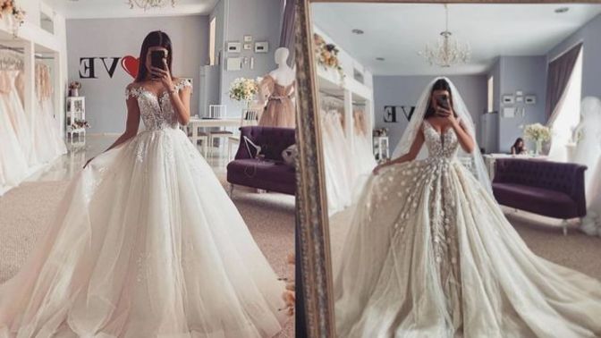 Hangi gelinlik modeli daha güzel?