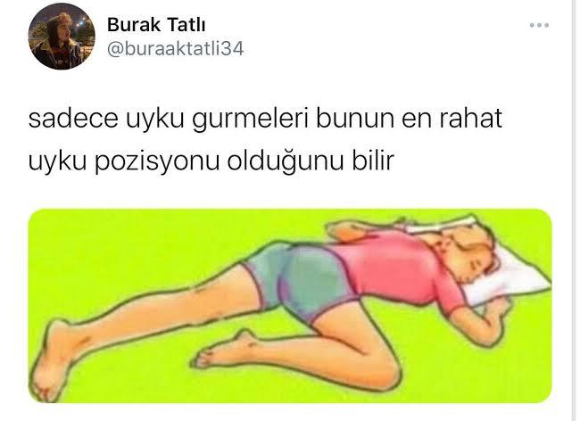 Yatakta hangi pozisyonda uyuyorsunuz?
