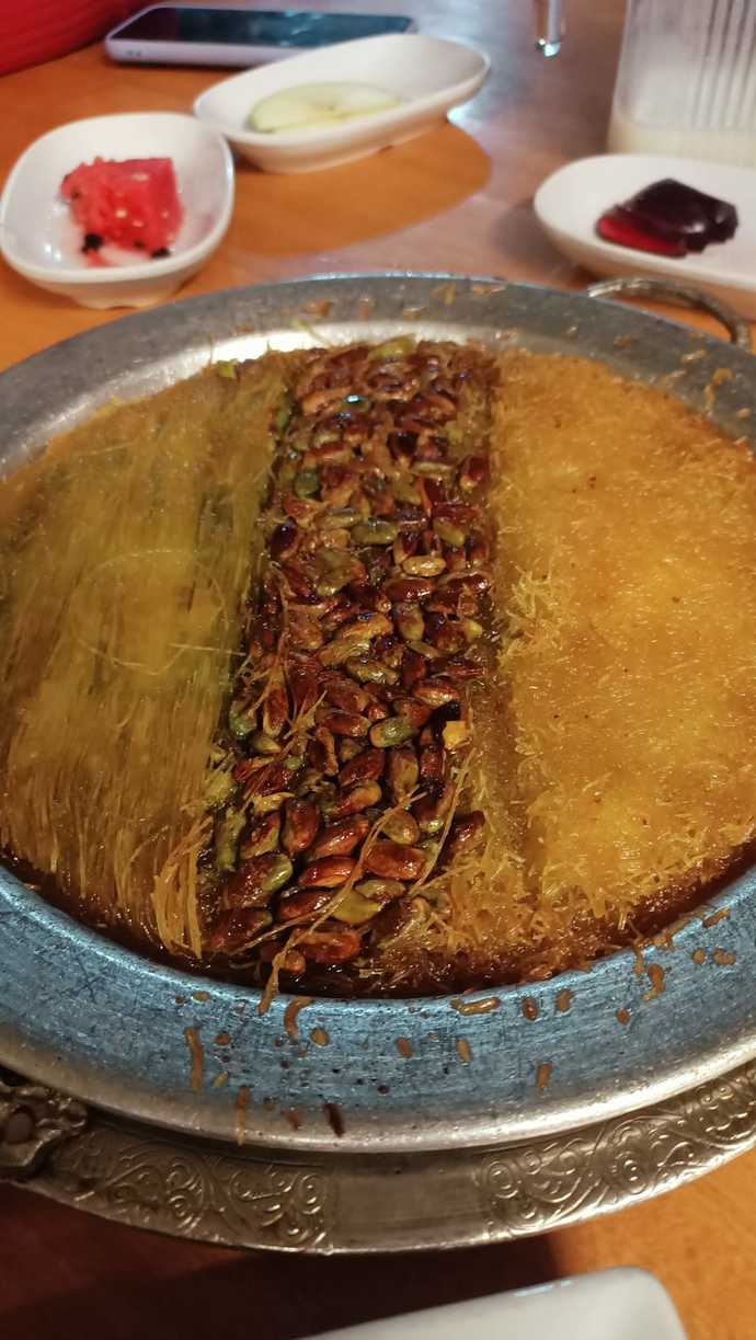 Künefe aşkının saati olur mu?