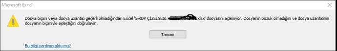 Excel Konusunda Acil Yardım Arkadaşlar?