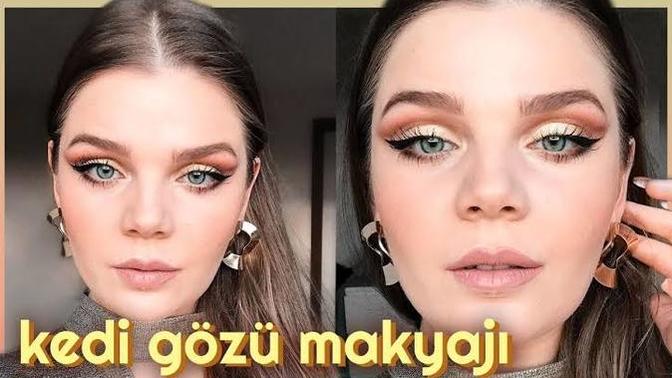 Kedi gözü makyajını sever misiniz?