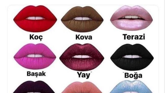 Burcuna göre ruj rengin nedir 💄🙂?