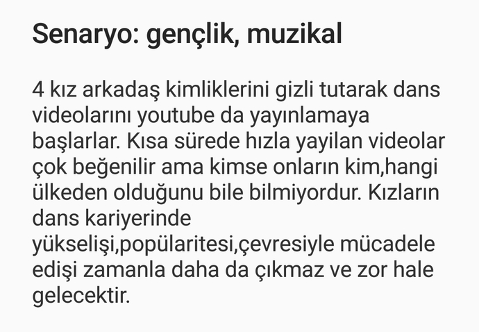 Roman yazacagim hangi senaryo uzerinden yazayim sizce?