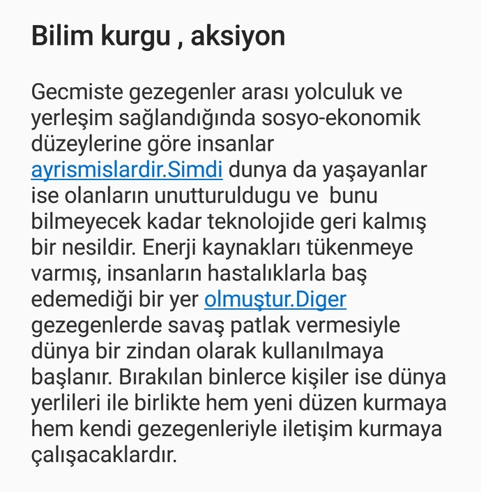 Roman yazacagim hangi senaryo uzerinden yazayim sizce?