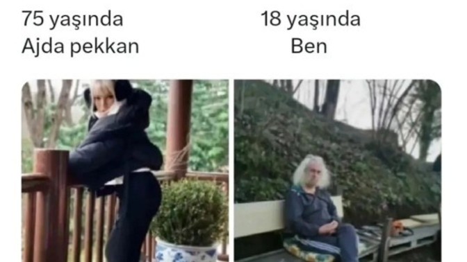 Kaç yaşında gösteriyorsunuz?