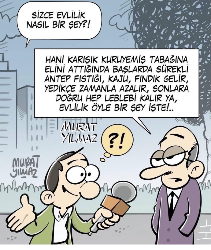 Sizce evlilik nasıl bir şey?