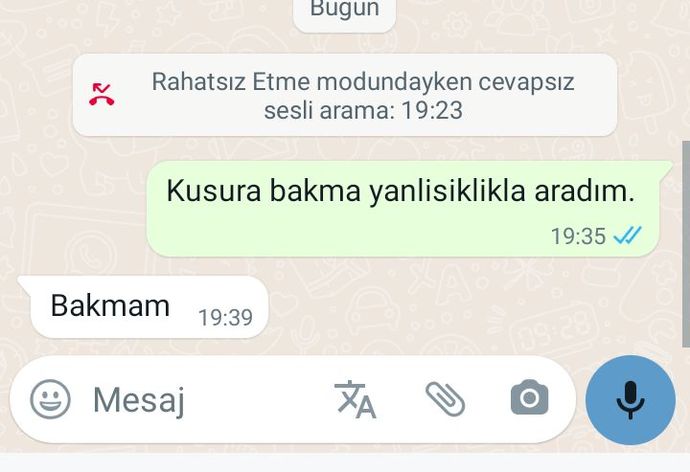 Eski sevgilimi bilerek aradım, yanlışlıkla aradım dedim. Sizce ne anlamıştır?