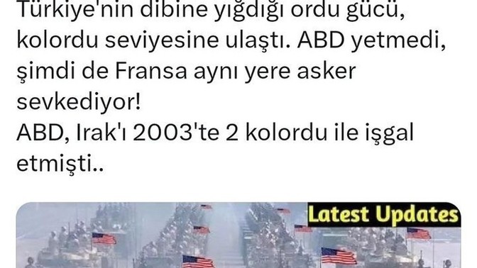 ABD, Türkiye - Yunanistan sınırına binlerce tank yığdı! Amaç ne?
