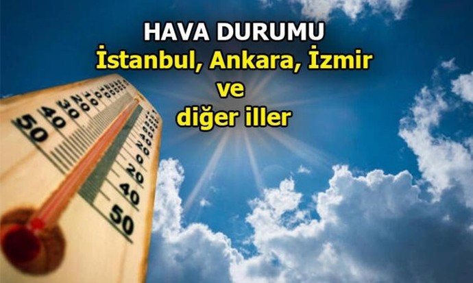 Türkiye genelinde sıcaklıklar arttı. Bulunduğunuz yerde termometreler kaç dereceyi gösteriyor?