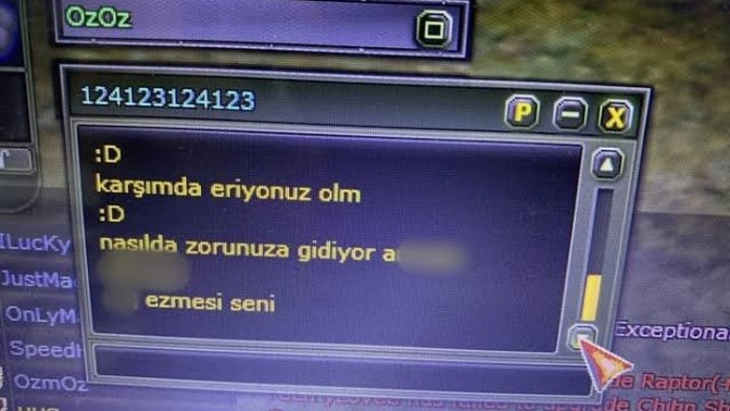 Oyunlarda sövenlere ne yaparsınız?