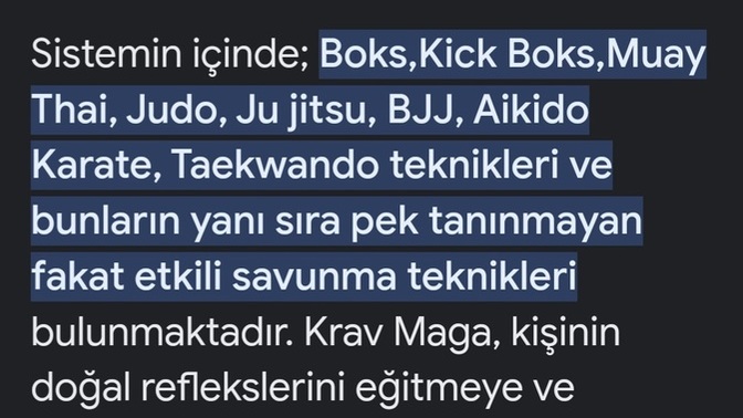 Bilinen Krav maga ile öğretilen Krav maga farklı mı?