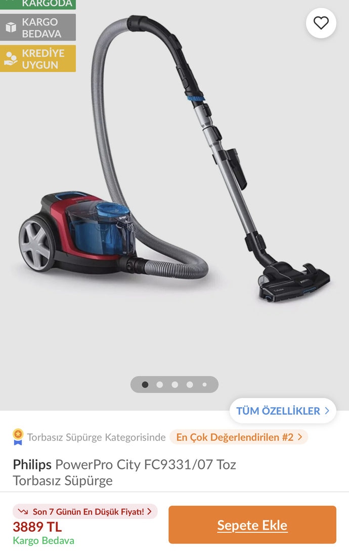 Tek başıma yaşıyorum, elektrik süpürgesi önerebilir misiniz?