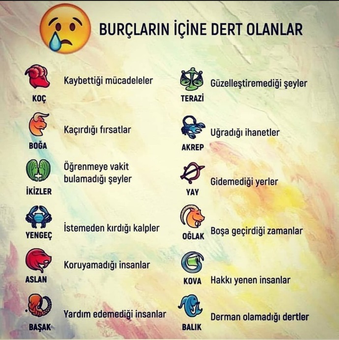 Burcuna göre içine dert olan ne?