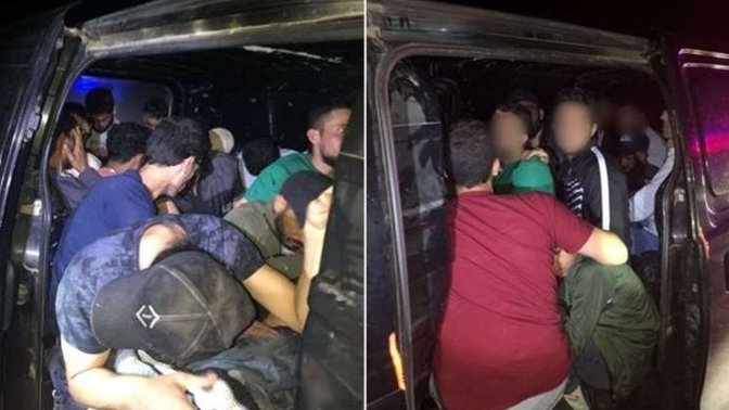 Bulgaristan'a geçmek isteyen 22 Suriyeli Edirne'de yakalanıp yaka paça Türkiye’ye geri getirilmiş neden ülkemiz böyle yapıyor?