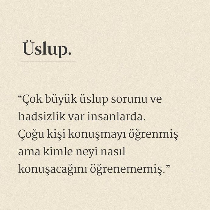 İnsanlarla konuşken üslup sorunu yaşıyor musunuz?