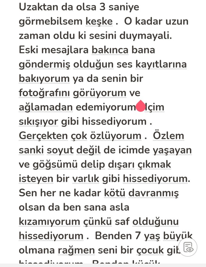 Depremde vefat eden kiz kardeşimin günlüğünün şifresini kirdim. orada sevdiğinden bahsediyor. O kişiye nasıl ulaşabilirim?