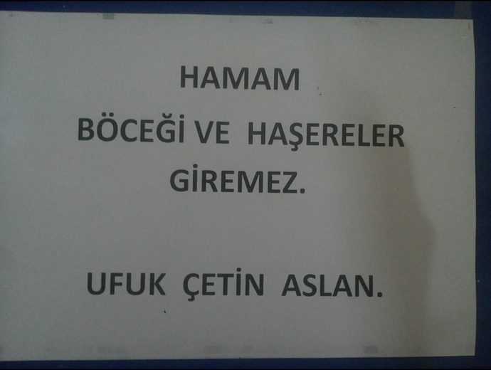 Kalbinizin girişinde bir yazı olsaydı bu ne olurdu?