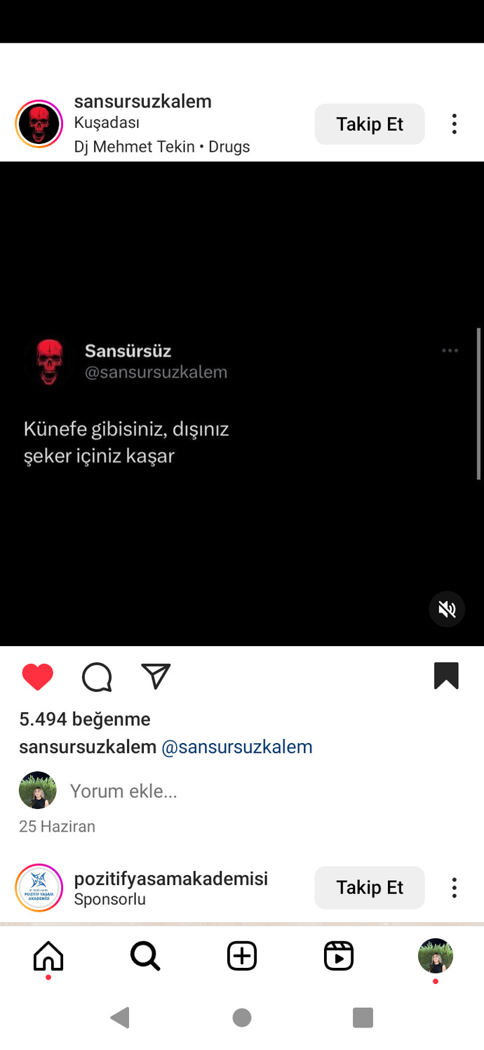 Erkekler, Bencede öyle degilmi?