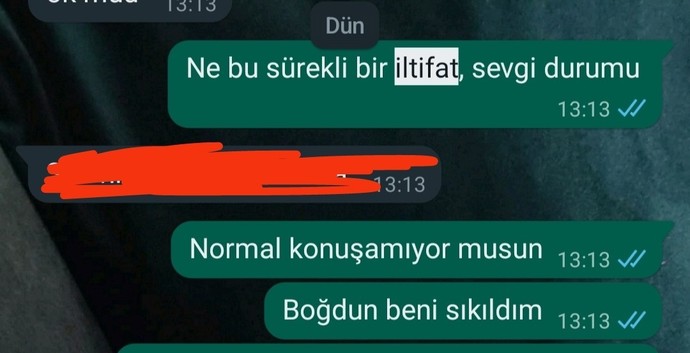 Israrla tekrarlanan iltifatlar sevgiliyi kendinden soğutur mu?