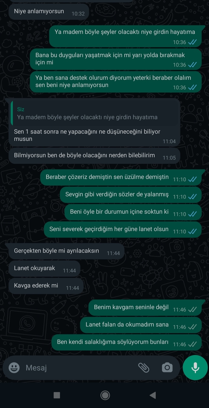 Böyle bir şey yaşadım, bu ne demek?