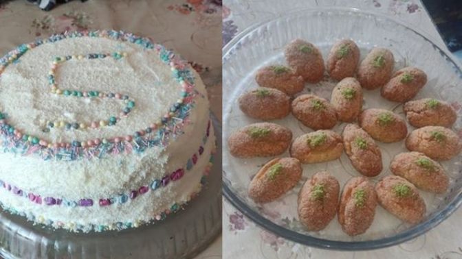 Yaptığım pasta mı daha güzel görünüyor yoksa tatlı mı?