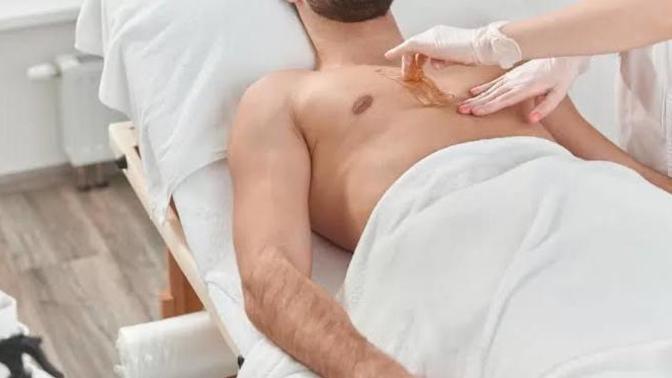 Erkekler göğüs bölgesine ağda yapmalı mı?