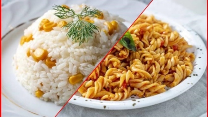 Çok aç olsanız ilk tercihiniz makarna mı olur, pilav mı?