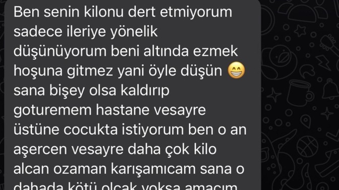 Ya flört ettiğim kişi mesajda böyle yazdı ve ne diyeceğimi bilemedim sizce beni önemsiyor mu yoksa dış görünüşe mi önem veriyor?