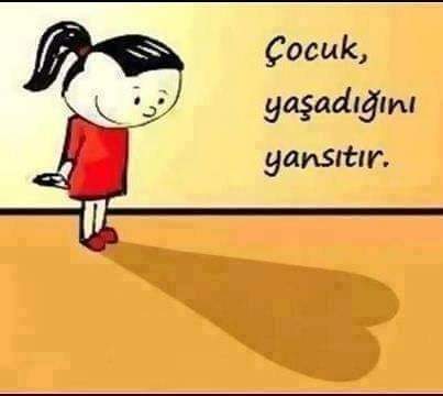 Çocuklar ne yaşarsa onu mu yansıtır?