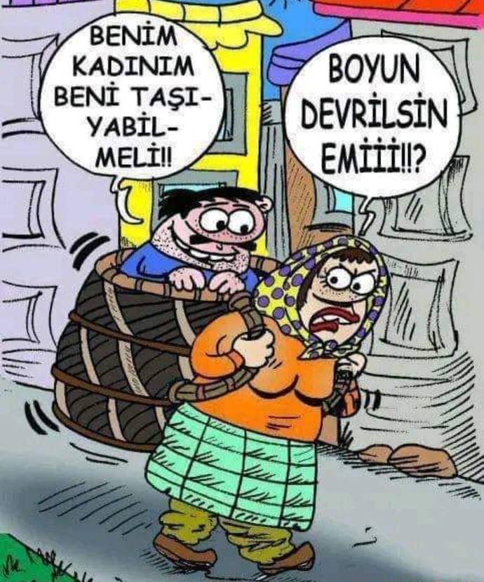 Bir kadın erkeği taşıyabilmeli midir?