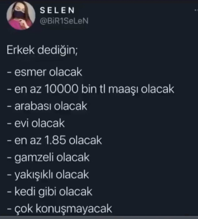 Karşı cinsin aradığı kriterler neden uçuk?