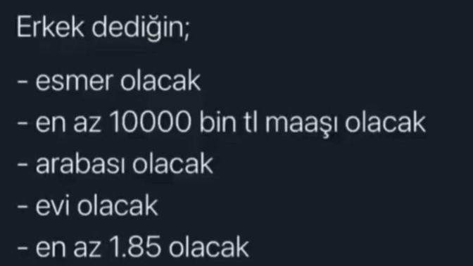 Karşı cinsin aradığı kriterler neden uçuk?
