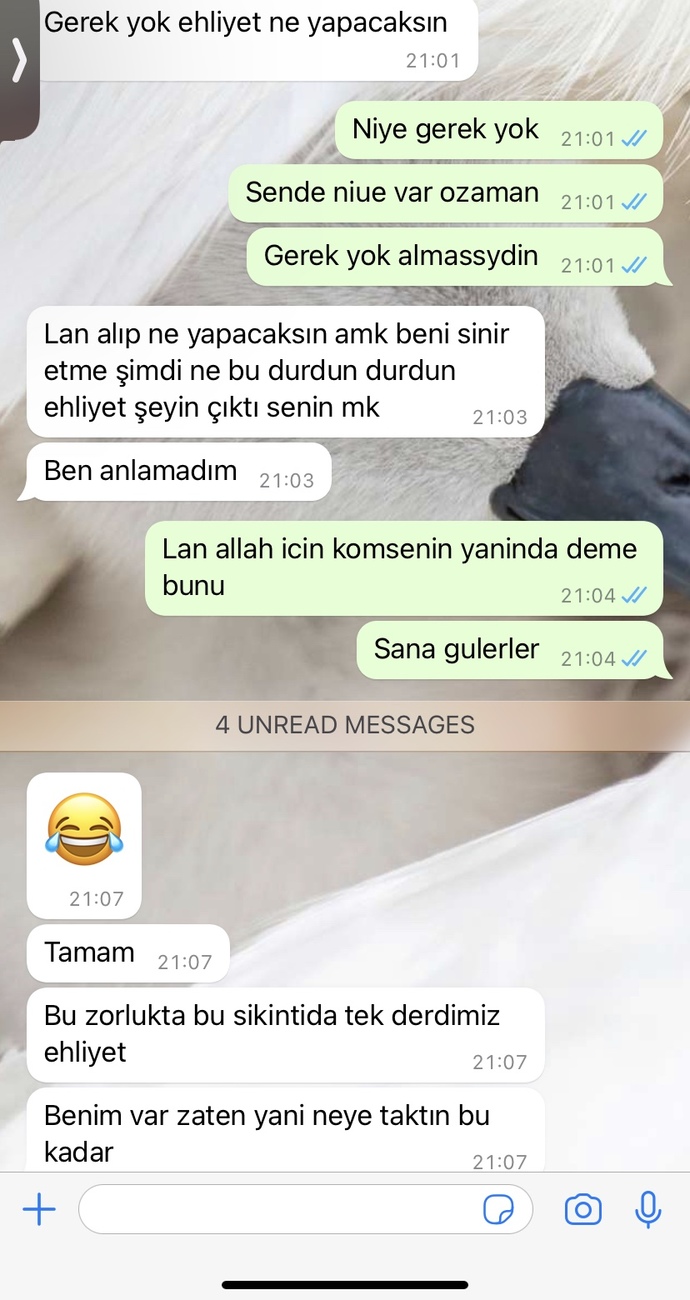 Ehliyet almak istiyorum sevgilimn verdigi tepki bu dogrumu sizce?