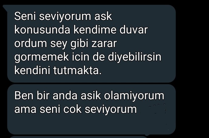Sevgilim seni seviyorum ama aşık değilim deyince ondan ayrıldım, ayrılmakta haklı mıyım?