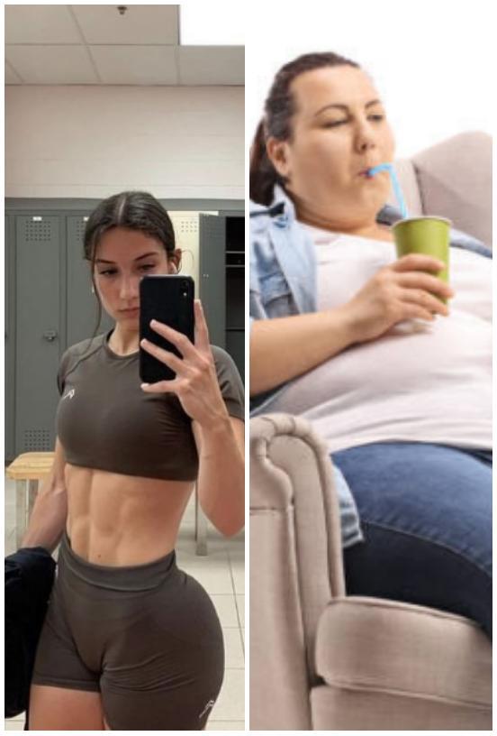 Spor yapan kadın mı yoksa evde oturup cips yiyen kadın mı?