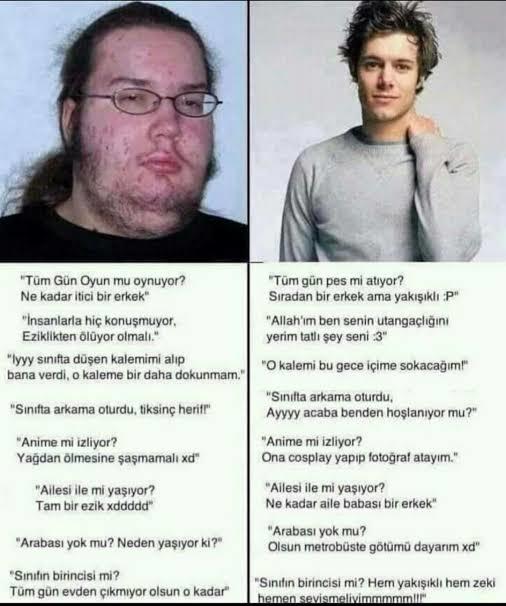 Birinin size olan ilgisinin dış görünüşünüz için mi yoksa zekanız için mi olmasını isterdiniz?