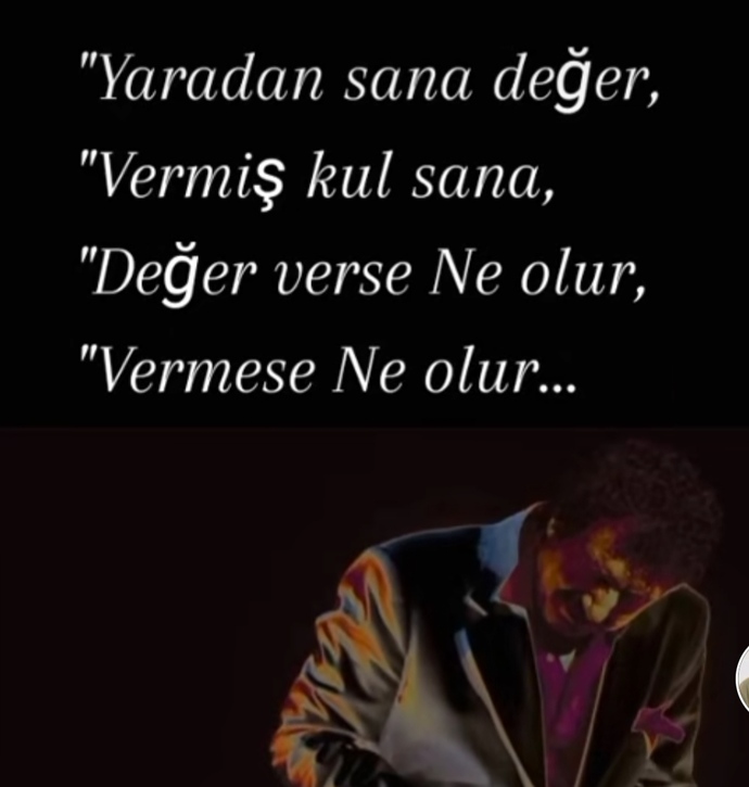 İnsanlardan mı değer görmek istersiniz, yoksa kendime verdiğim değer bana yetiyor mu dersiniz?
