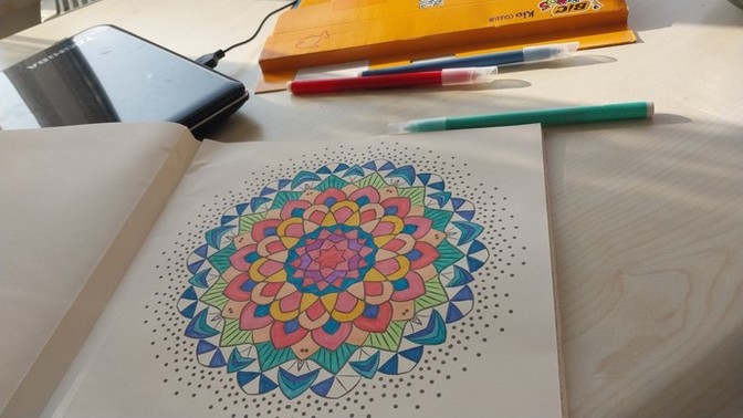 Mandala yapmayı sever misiniz 🥳?