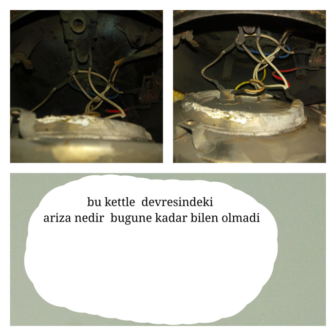 Çaycı bozuldu, sizce bozuk olan parça nedir?