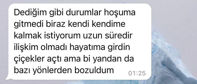 Bunu deyip ara veren erkek sizce döner mi?