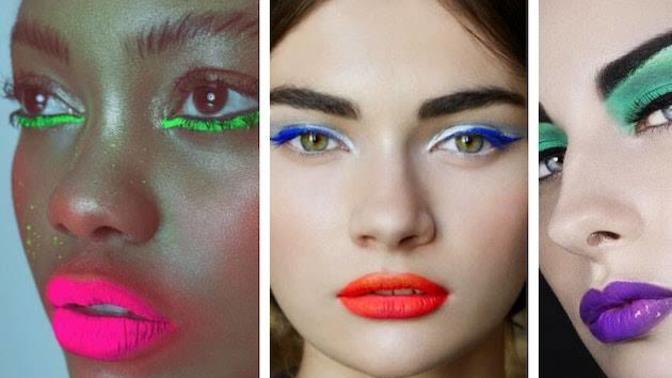 Neon renkte makyajlar güzel mi?