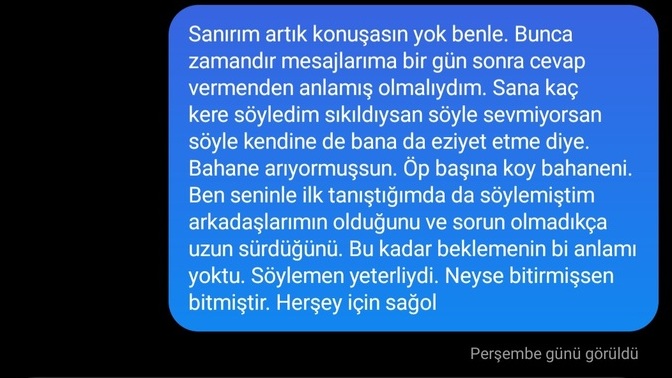 Sevgisi bitince erkekler, neden bunu söylemek yerine bahane ararlar?