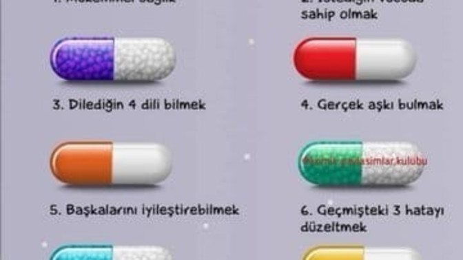 2 hap seçme hakkınız olsa hangilerini seçerdiniz?