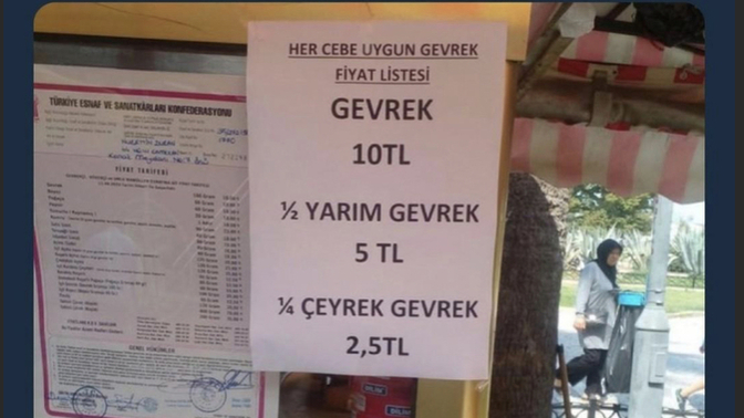 Yarım simit alır mısınız?