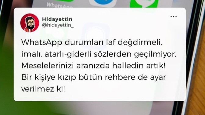 Birilerine kızıp şöyle atar giderli paylaşımlar yapıyor musunuz?
