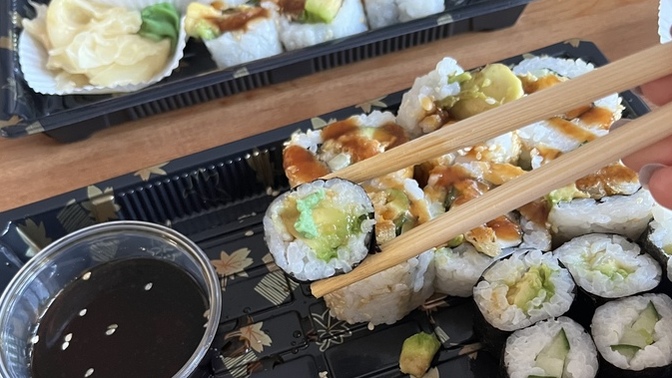 Bir oturuşta kaç sushi yiyebilirsiniz?