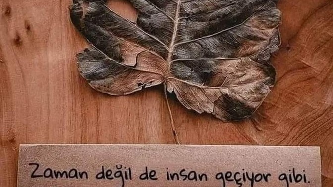 Sahi geçiyormu zamanımız yoksa olduğu yerde sayıyor mu?