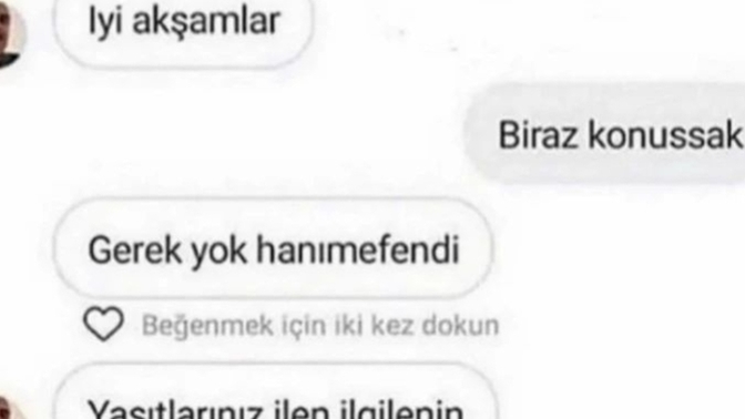 Sosyal medyadan reddeden erkek çıkar mı?