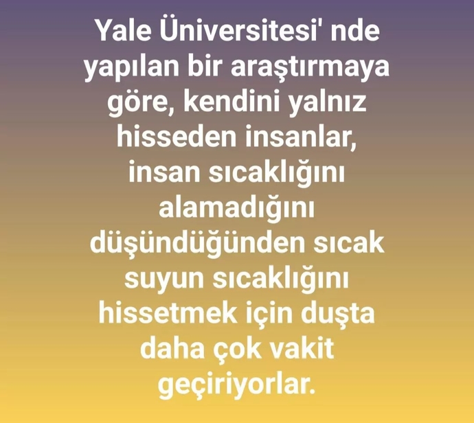Kendinizi yalnız hissediyor musunuz? Yalnız hissettiğiniz anda neler yaparsınız?
